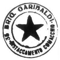 Timbro della 35ª Brigata Garibaldi distaccamento di Comacchio