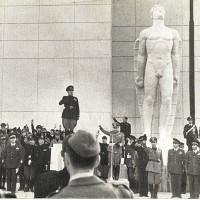 Collegio aeronautico “B. Mussolini”, Cerimonia fascista