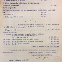 Elenco dei ricoveri scolastici a Cesena 3di3, 1943 (AS-FC Fo, C.P.P.A.A. Comitato Provinciale di Protezione Antiaerea, busta n. 28)