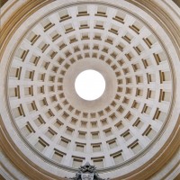 Cupola della chiesa di Santa Cristina oggi (M. MENGOZZI (a cura di), La chiesa di Santa Cristina, Stilgraf Editrice, Cesena, 2012, p. 117)