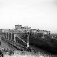 Cesena, Rocca Malatestiana, 1910-1915 circa (BCM Fondo Lelli Mami, FCP 476)