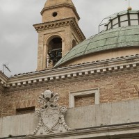 Cupola e campanile della chiesa di Santa Cristina oggi (foto dell’autore)