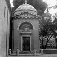 La tomba di  Dante nel 1921