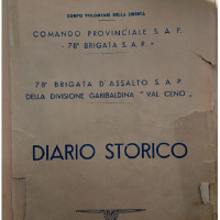 Copertina del Diario storico della 78° Brigata d’Assalto Sap