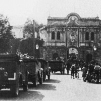 Autocolonna della Divisione “Leibstandarte” entra nella Cittadella di Parma il 9 settembre 1943