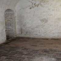 La cella dove furono rinchiusi Ezio Casadei e Primo Pasolini, liberati nel primo assalto alla Rocca