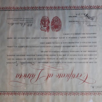 certificato al patriota