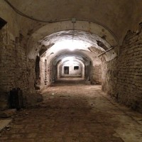 Catacombe della chiesa dell'Osservanza oggi 1di3 (foto dell'autore)