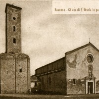 Cartolina della Chiesa di S. Maria in Porto Fuori