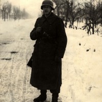 Soldato tedesco nella pianura modenese.