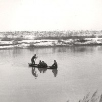 Partigiani in azioni lungo gli argini del Reno.