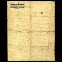 Lettera di addio di Adelio Pagliarani alla madre, 16 agosto 1944 (fronte)
