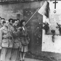 Anniversario della fucilazione di cinque partigiani in viale Verdi, notte 17-18 marzo 1945.