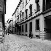 Cesena, il palazzo dei conti Fantaguzzi in Corso Sozzi, 1978 (BCM Fondo Dellamore, FDP 1011) 
