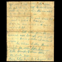 Lettera di addio di Adelio Pagliarani alla madre, 16 agosto 1944 (retro)