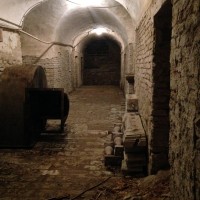 Catacombe della chiesa dell'Osservanza oggi 2di3 (foto dell'autore)