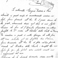 Lettera inviata da Giorgina Padova, internata nel campo di Monticelli Terme
