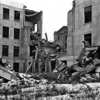 Istituto Tecnico A. Mussolini, danni di guerra