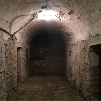 Catacombe della chiesa dell'Osservanza oggi 3di3 (foto dell'autore)