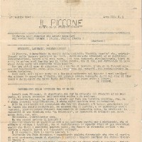 “Il Piccone”, periodico di politica letteratura e arte del GUF di Parma, 5 ottobre 1941