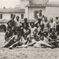 Partigiani del distaccamento “E. Griffith” catturati sul monte Montagnana, in detenzione alla Certosa di Parma