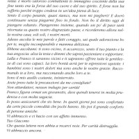 lettera di Giacomo Ferrari “Arta” alla moglie Laura Venturini, scritta dopo la morte del figlio Bruno.