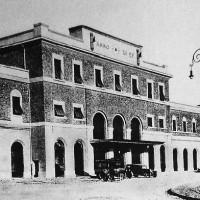 Esterno della stazione di Piacenza ristrutturata nel 1937