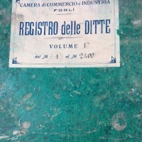 Registro ditte 1911-1925, Archivio storico della Camera di Commercio di Forlì